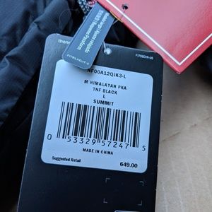 Himalayan Northface jacket